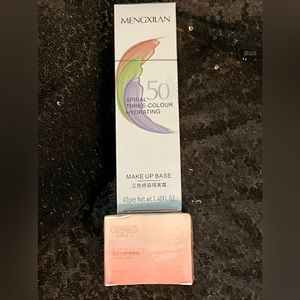 Makeup base tri color and pore gel